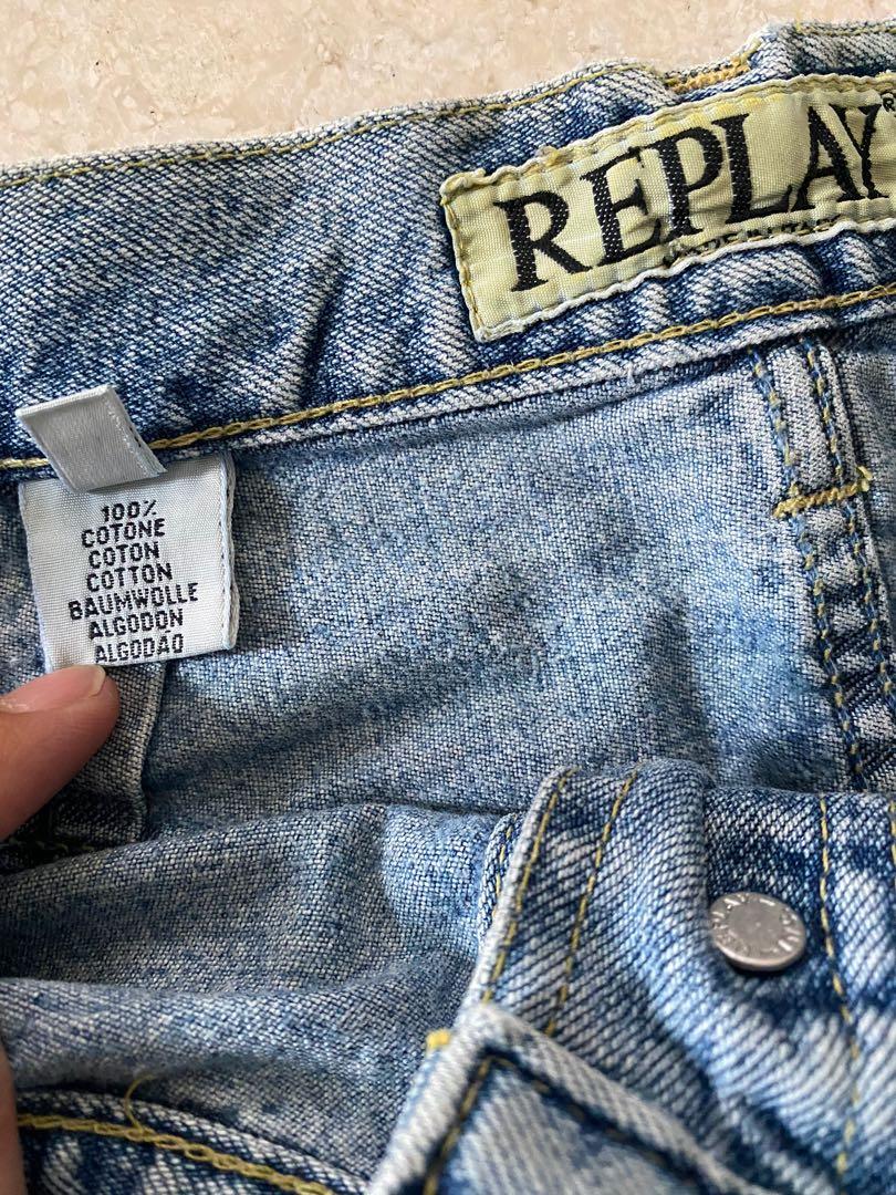 Replay Denim short Skirt, Women's Fashion, Bottoms, Skirts on Carousell