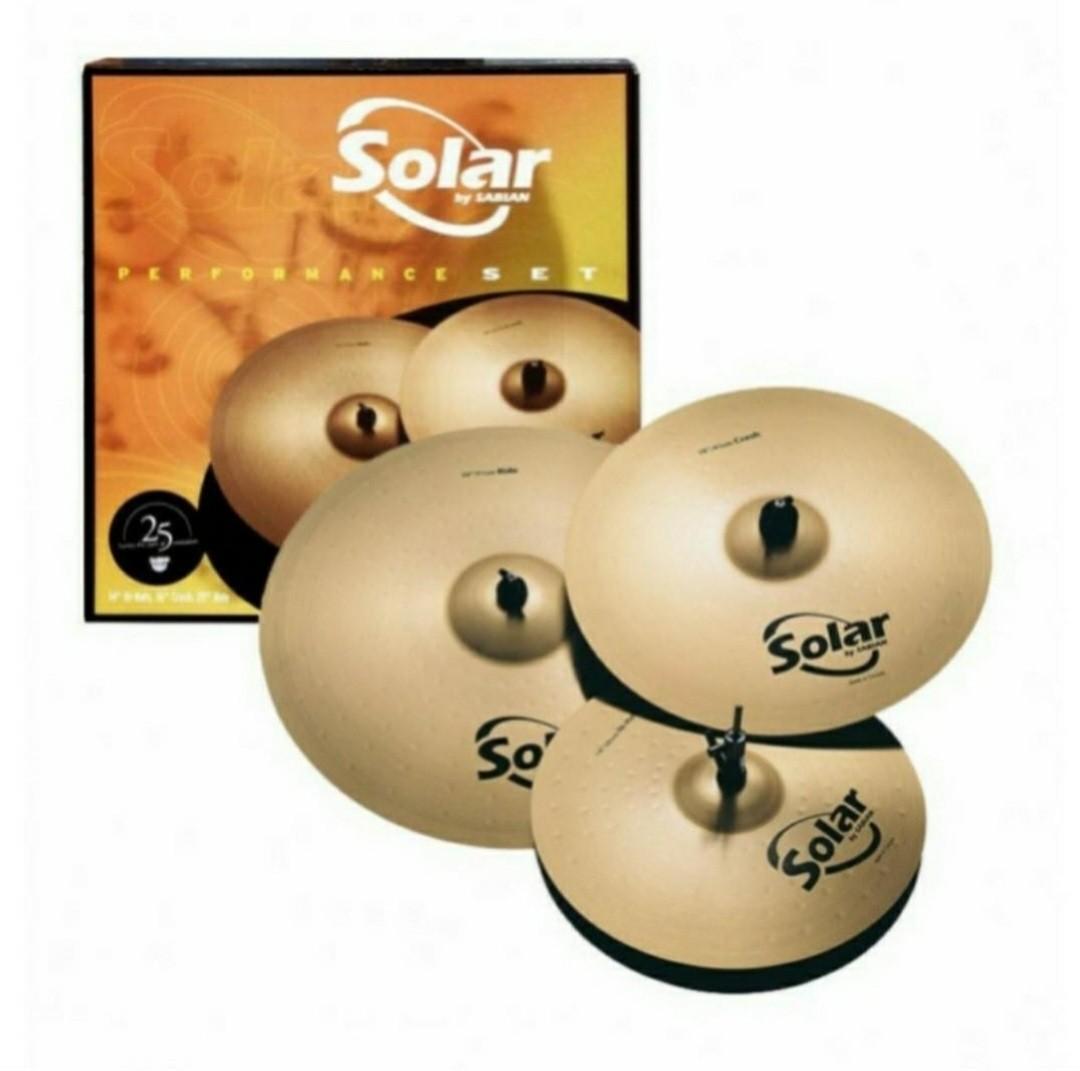 Sabian Solar Performance Cymbal Set Hobbies Toys Music