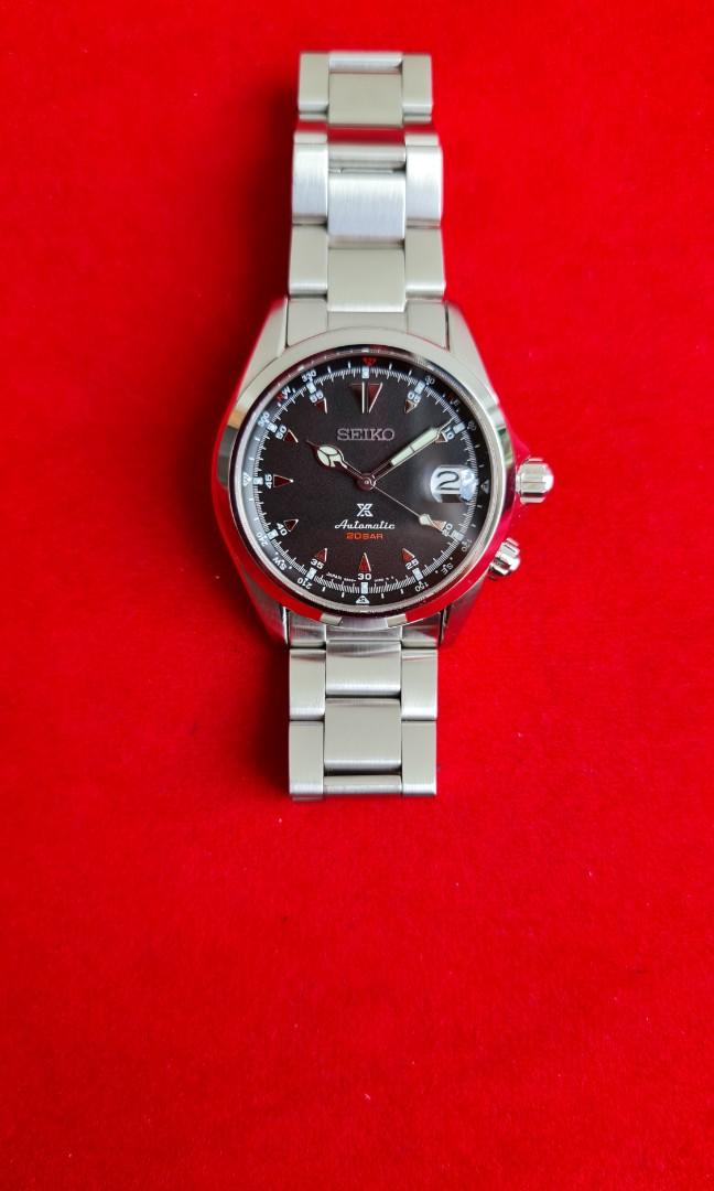 Seiko Alpinist SPB117J1 Black Dial, Barang Mewah, Jam Tangan di Carousell