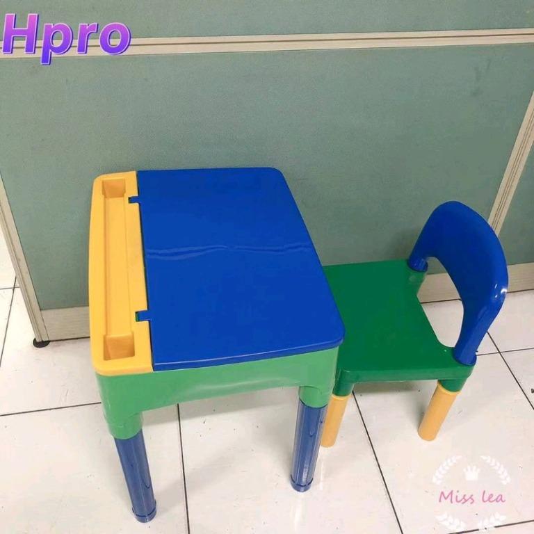 SET Kids Study Table and Chair 2IN1 (Category: Tables & Sets) located in Manila. Submitted by affordshopz (Listing ID 1164212056, Image 2). Description: Age group:1-7 YEARS OLD 2 in 1 adorable set of table & chairs Multi-colouredtable & chairs Suitable for block building,arts, reading and writing activity Dimensions: SIZE: TABLE- HEIGHT: 18inch LENGTH:20inch WIDTH:20inch SIZE =CHAIR- FOOT TO SEAT: 10inch FOOT TO BACKREST: 19inch 𝕄𝕠𝕣𝕖 𝕒𝕗𝕗𝕠