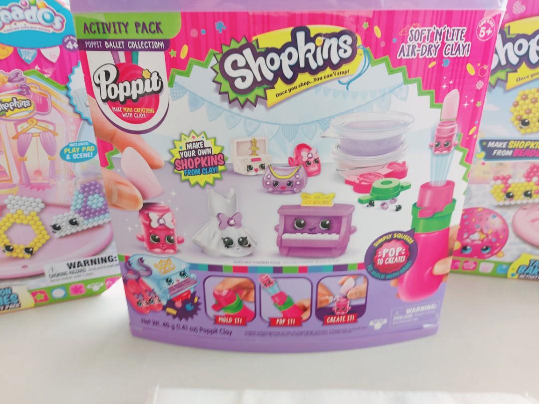 Beados Shopkins Tastee Bakery Activity Pack