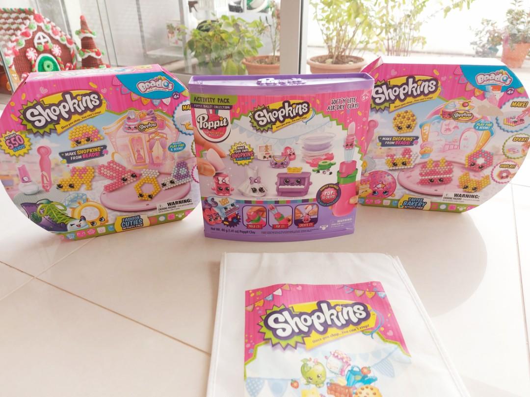 Beados Shopkins Tastee Bakery Activity Pack