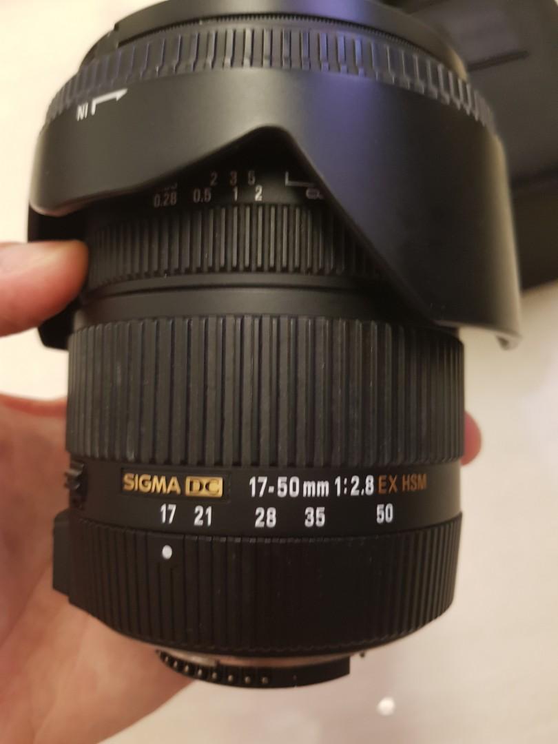 Sigma 17-50mm F2.8 EX DC HSM (Nikon Mount), Photography, Lens