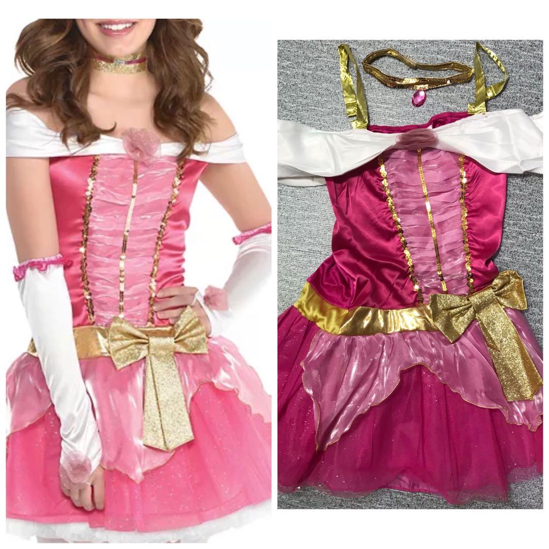 Sleeping beauty dress adults on sale