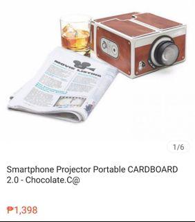 Smartphone Projector Portable CARDBOARD 2.0
