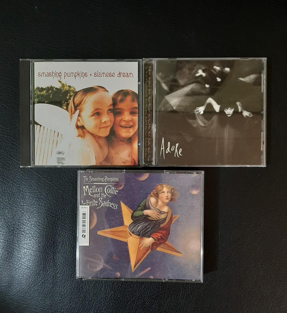 Smashing Pumpkins CD set, Hobbies & Toys, Music & Media, CDs & DVDs on Carousell