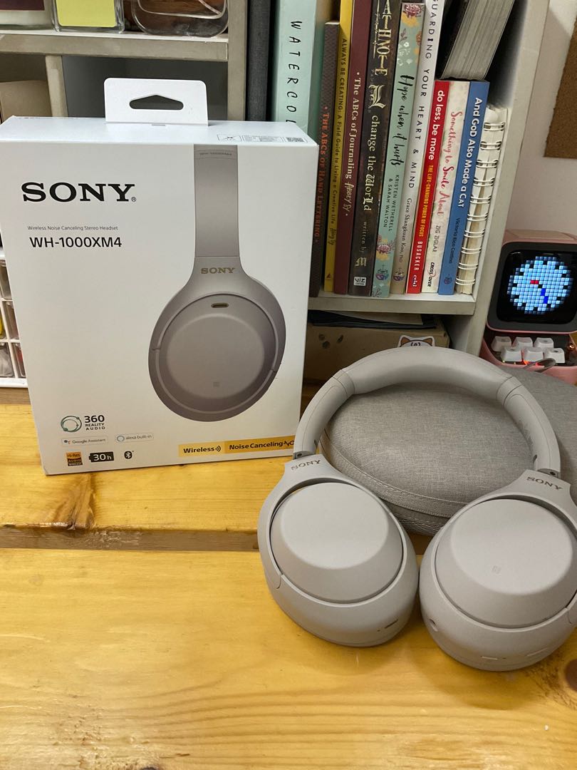 Sony WH-1000XM4 Light Gray, Audio, Headphones & Headsets on Carousell