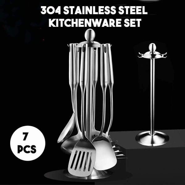 Stainless Kitchenware Set (7 pcs assorted) (Category: Cookware & Accessories) located in Quezon City. Submitted by tanyachoa (Listing ID 1164072223, Image 1). Description: .