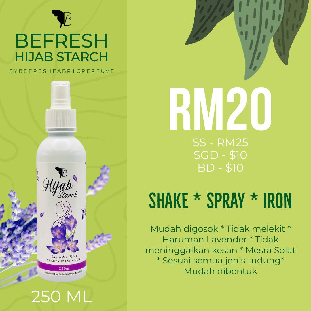 Starch Spray Lavender Scent, TV & Home Appliances, Irons & Steamers