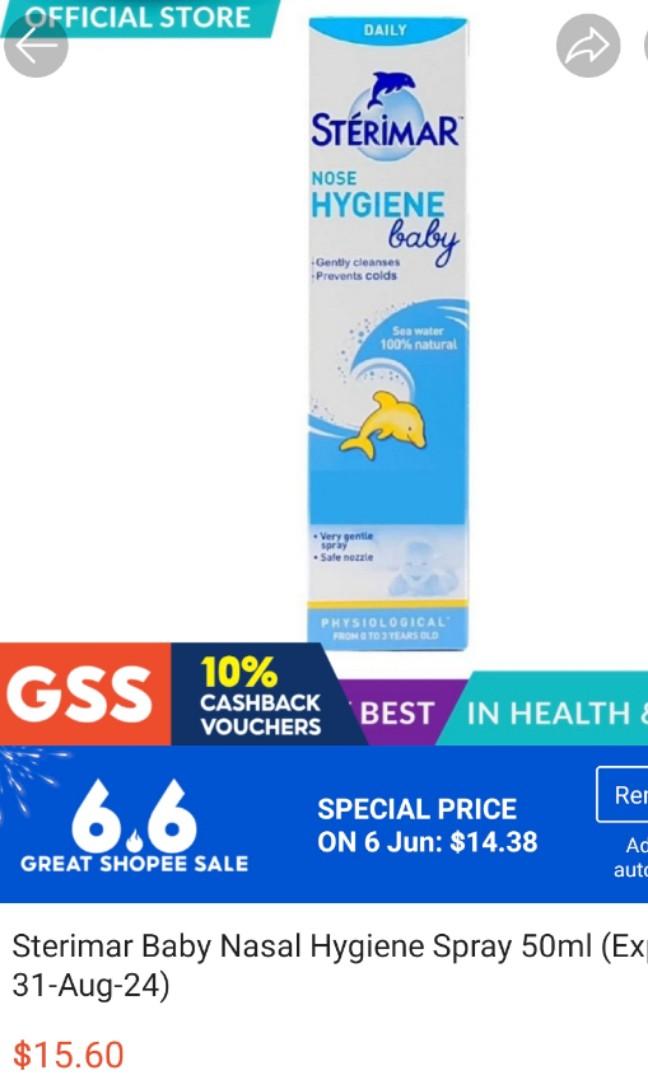 Sterimar Baby Nasal Spray 50ml, Babies & Kids, Nursing & Feeding