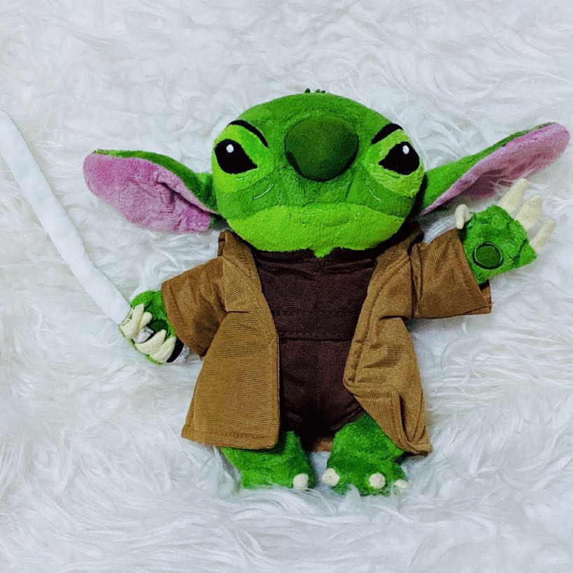 Yoda stitch plush clearance