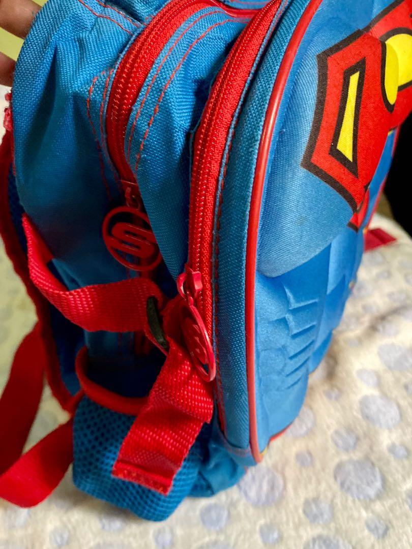 Superman Muscle Backpack, Babies & Kids, Babies & Kids Fashion on Carousell