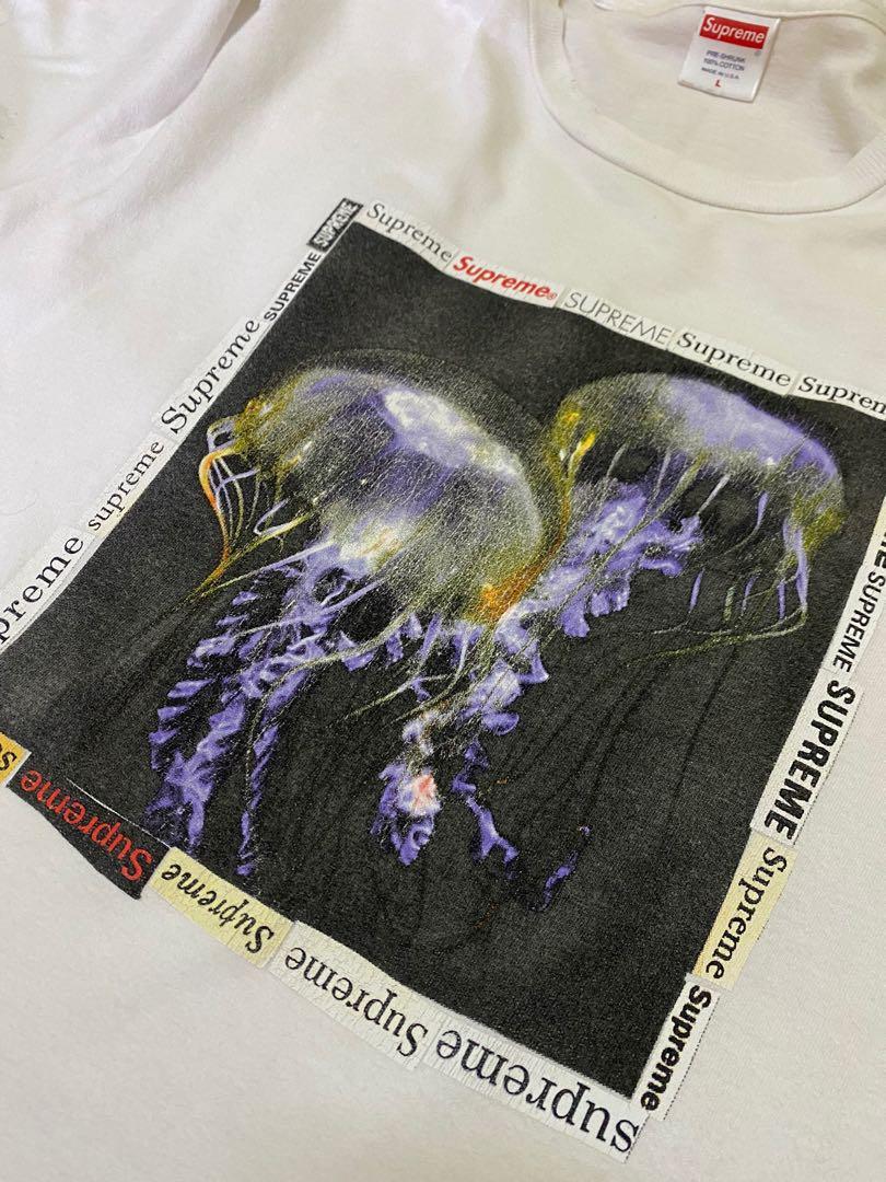 Supreme Jellyfish Tee Men s Fashion Tops Sets Tshirts Polo