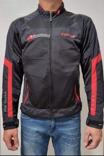 Taichi Men's Crossover Mesh Riding Jacket