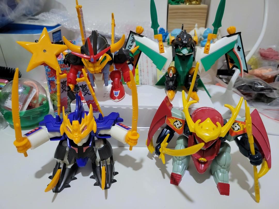 Takara 魔神英雄傳戰國龍神丸戰國戰神丸戰國空神丸戰國幻神丸 興趣及遊戲 玩具 遊戲類 Carousell