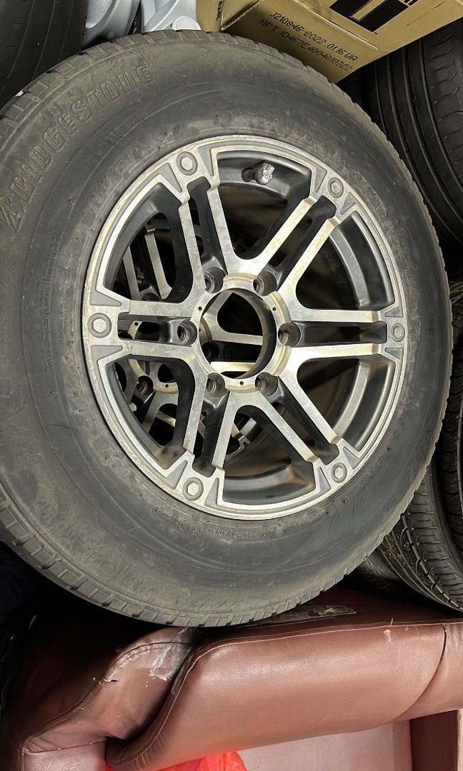 Toyota hiace rims, Car Accessories, Tyres & Rims on Carousell
