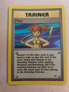Trainer - Misty, Gym Heroes, 18/122