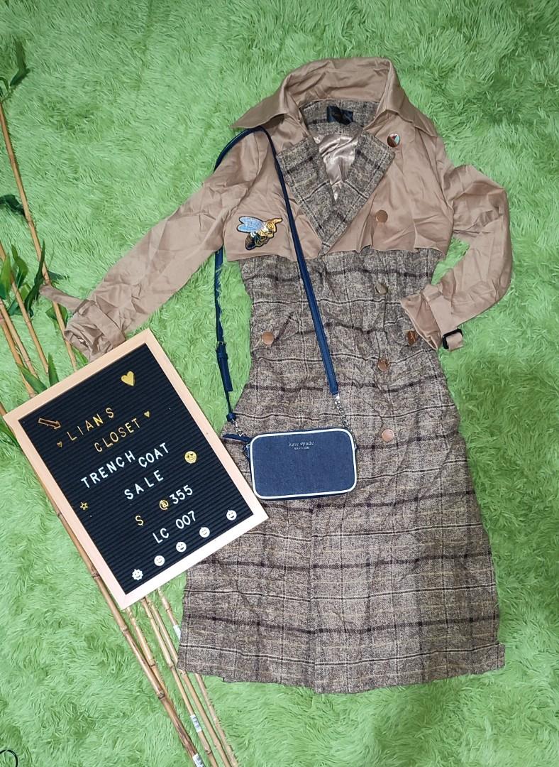 Trench coat collection (Category: Coats, Jackets and Outerwear) located in Rizal. Submitted by ecalian (Listing ID 1164194522, Image 1). Description: ✔1 day reservation ❌NO CANCELATION, NO RUDE BUYERS, NO RETURN OR EXCHANGE Mode of Payment: 👉Gcash/BPI NOTE: All items are from bale. Wash before use. Washable stains are NOT considered flaws. Color may vary due to lightning. All info are indicated per item. But still buy at your own risk. lalamove 
