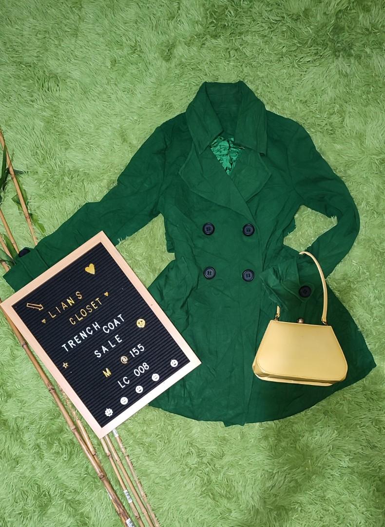 Trench coat collection (Category: Coats, Jackets and Outerwear) located in Rizal. Submitted by ecalian (Listing ID 1164196700, Image 1). Description: ✔1 day reservation ❌NO CANCELATION, NO RUDE BUYERS, NO RETURN OR EXCHANGE Mode of Payment: 👉Gcash/BPI NOTE: All items are from bale. Wash before use. Washable stains are NOT considered flaws. Color may vary due to lightning. All info are indicated per item. But still buy at your own risk. lalamove 
