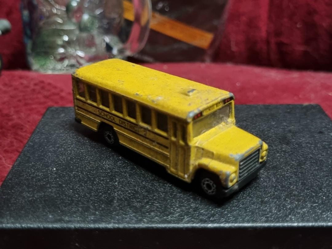 Matchbox school sale bus 1985