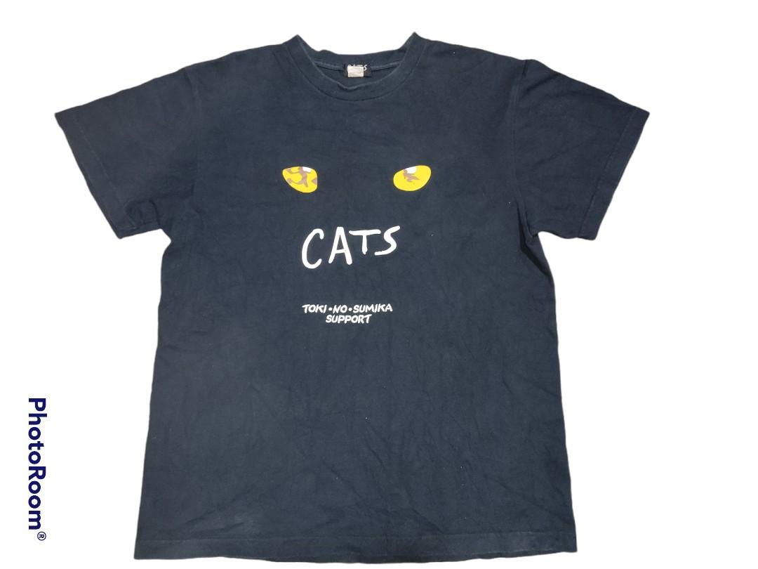 vintage CATS musical toki no sumika support t shirt Men s Fashion