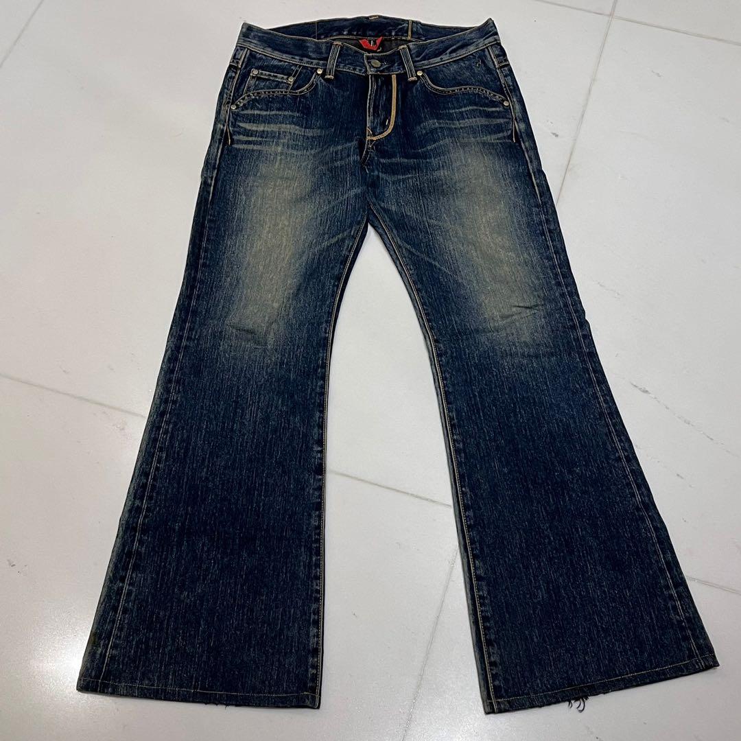 Edwin Jeans Vintage Size 32 Edwin Made In Japan Color Denim Jeans Size 30/31x31