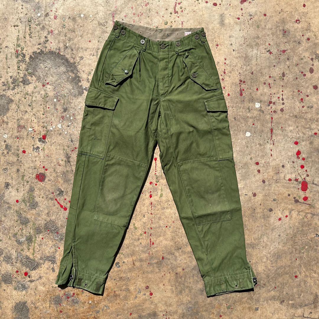 Vintage Swedish Army M59 Trouser Cargo 