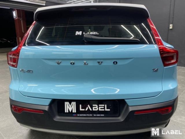 Volvo XC40 Full Wrap in Ultra Gloss Breeze Blue, Car Accessories ...