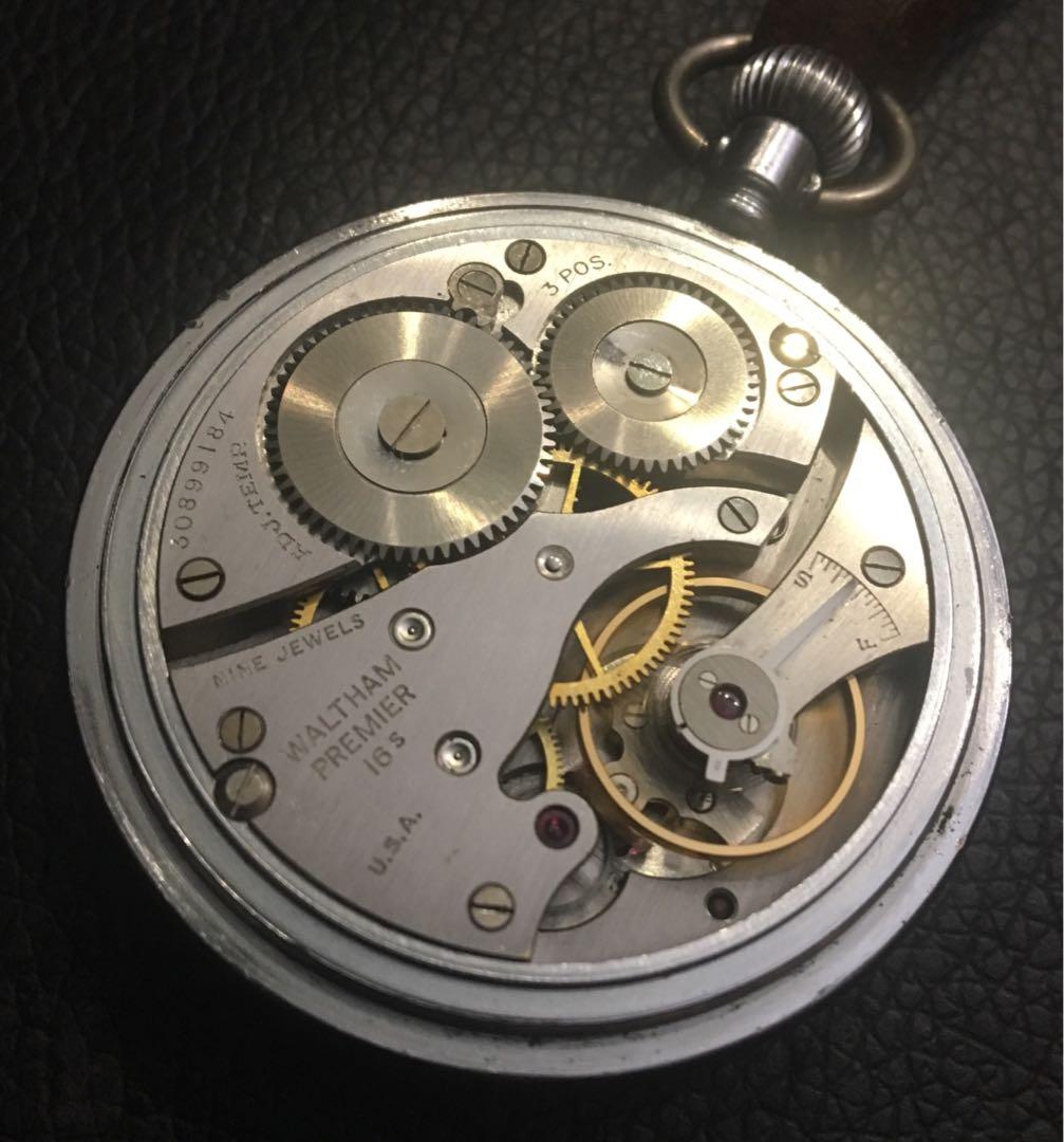 Waltham military pocket watch discount