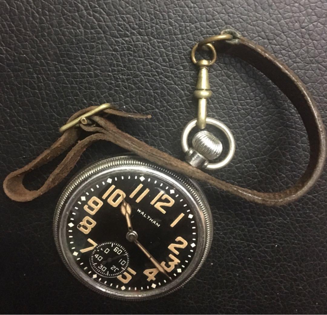 Waltham military hotsell pocket watch