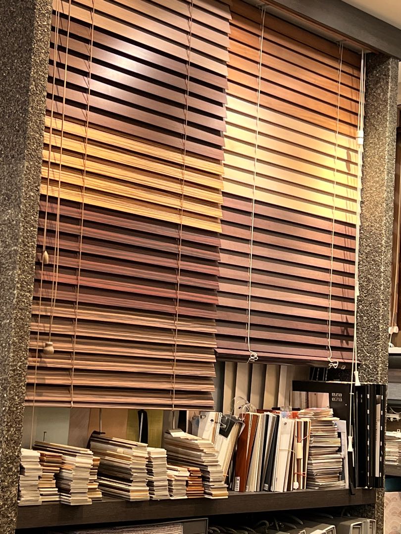 wood venetian blinds
