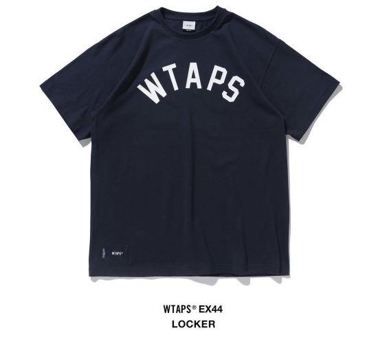 Wtaps 22 ss locker ss tee navy size 3 余文樂madness descendant