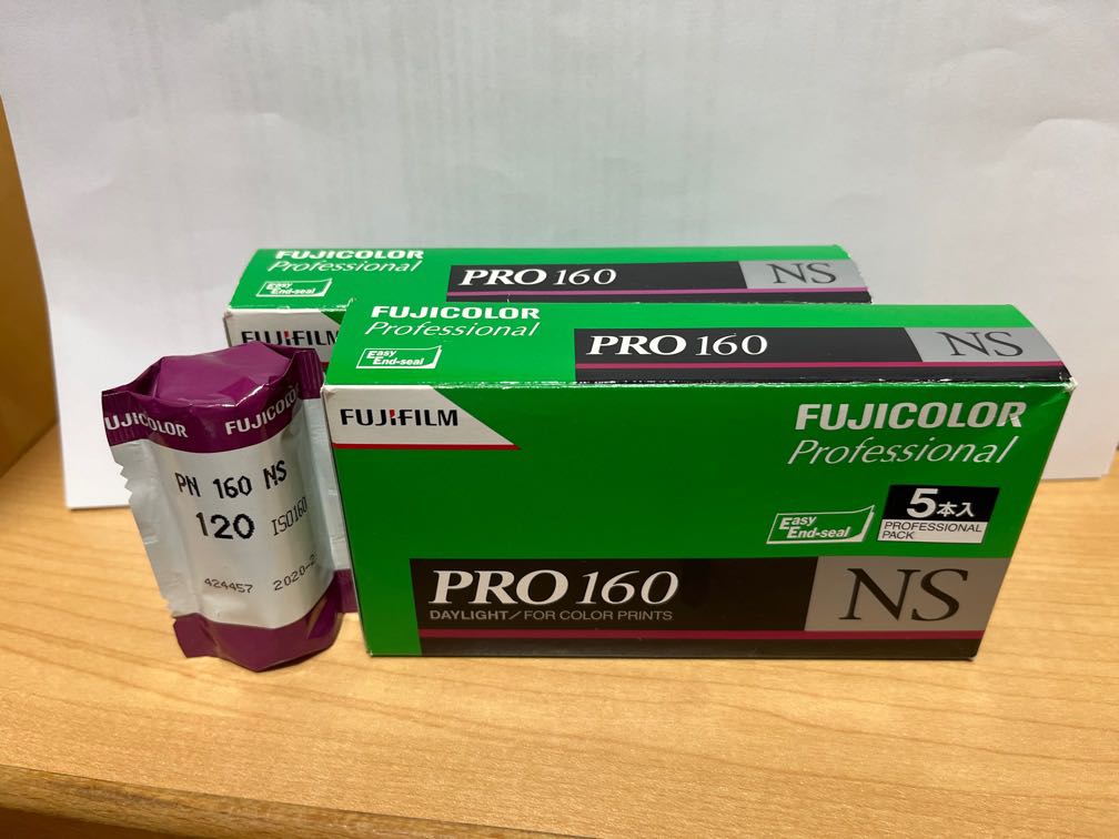 11筒Fujifilm PRO 160 NS (120) 過期菲林停產菲林, 攝影器材, 攝影