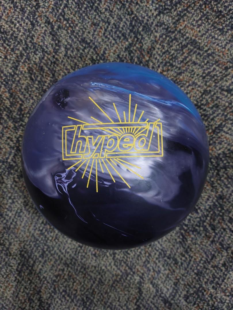 14lbs Hyped Pearl Bowling Ball Roto Grip, Sports Equipment, Sports
