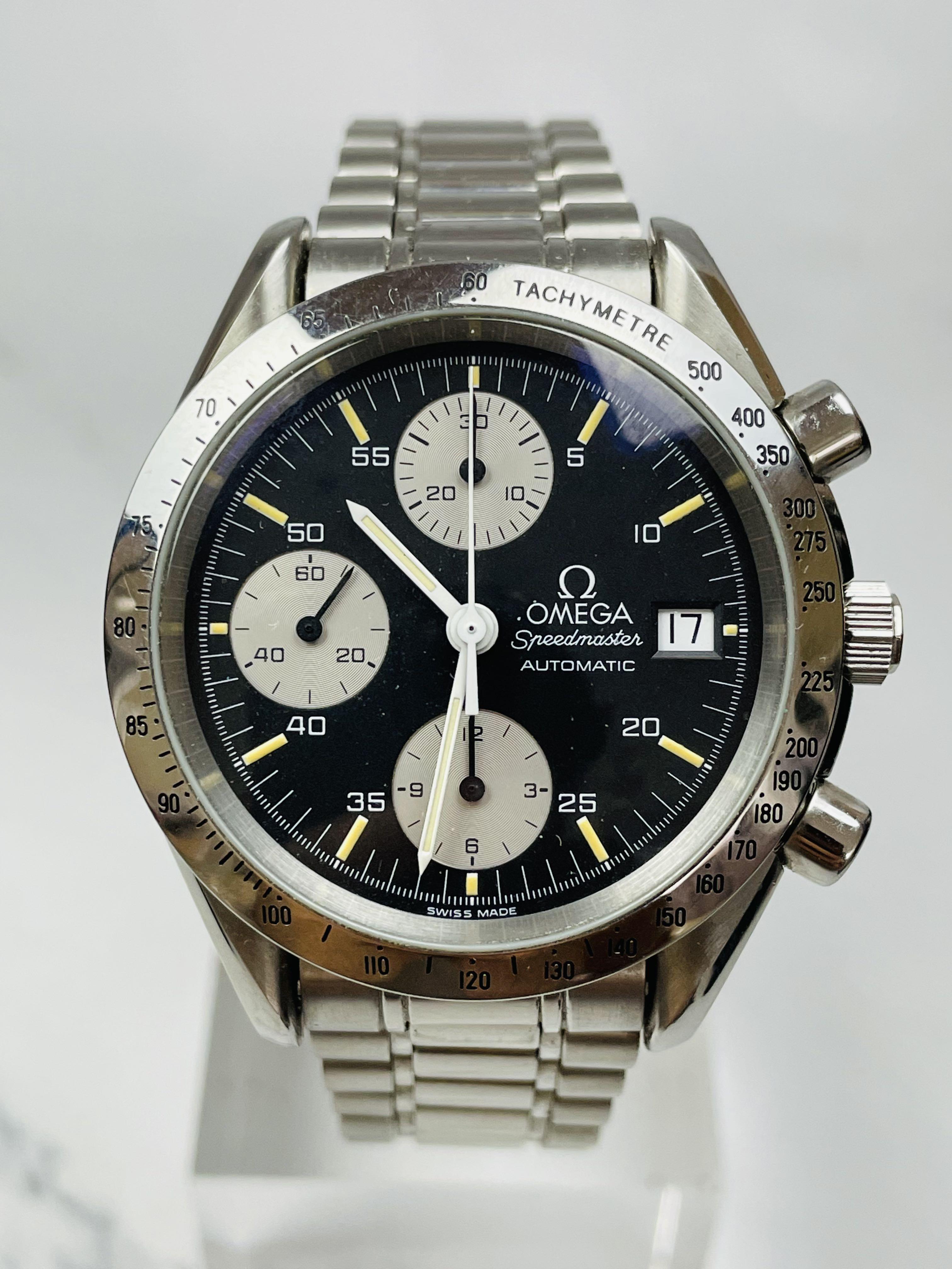 210615 Omega Speedmaster Panda Men s Automatic Chronograph Watch