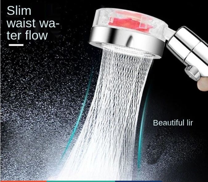 304 Turbocharged Shower Head Propeller Shower High Pressure, Furniture