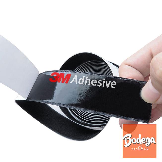 3M 9448a Velcro Tape hook and loop with adhesive back 1inch, Furniture ...