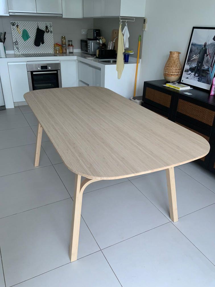 CHEAP! Dining Table IKEA VOXLOV, Furniture & Home Living, Furniture, Tables & Sets on Carousell