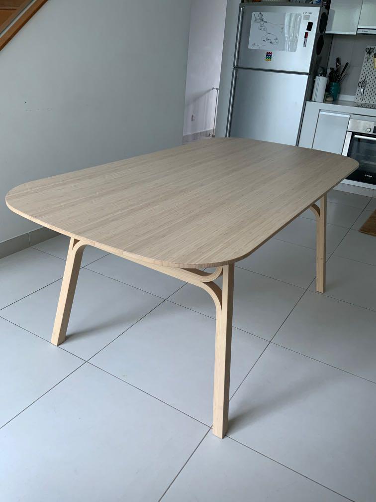 50 OFF! Dining Table IKEA VOXLOV, Furniture & Home Living, Furniture