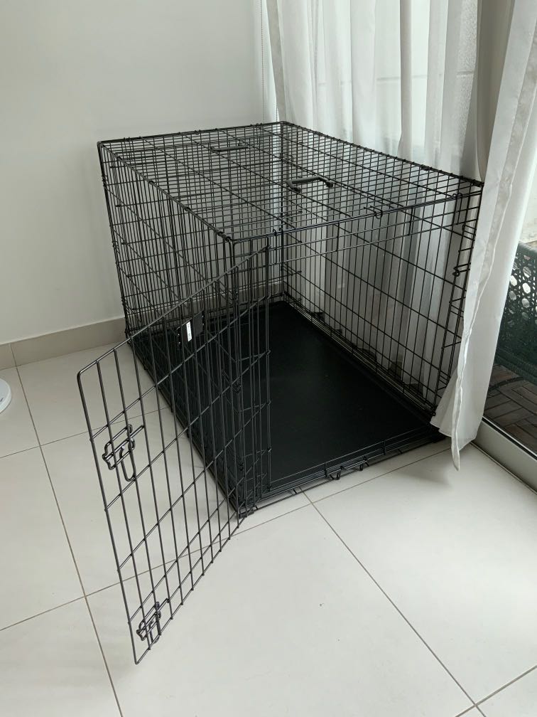 [Packed] MidWest Dog crate w/ divider panel, Pet Supplies, Homes