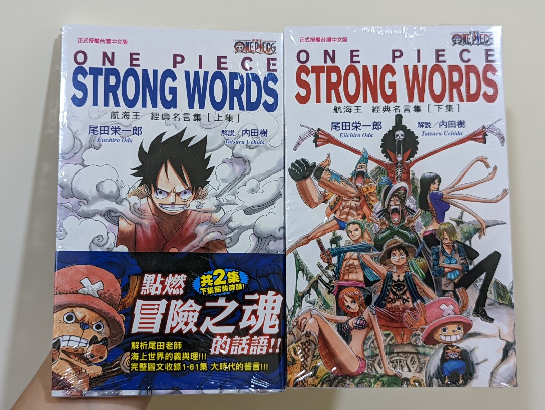 海賊王航海王經典名言集上集 下集全新 圖書 漫畫在旋轉拍賣 海賊王航海王經典名言集上集 下集全新 圖書 漫畫在旋轉拍賣