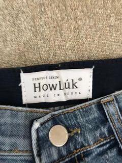 韓國 howluk 牛仔褲 全新