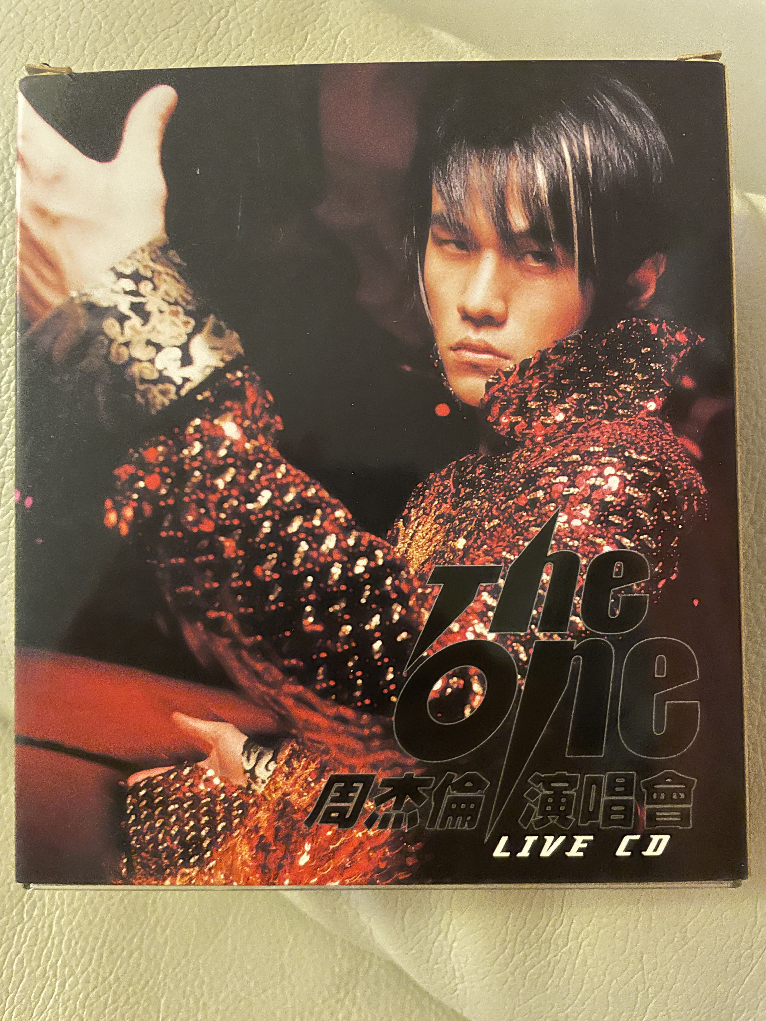 周杰倫Jay Chou The One 演唱會live 2CD + VCD, 興趣及遊戲, 音樂 