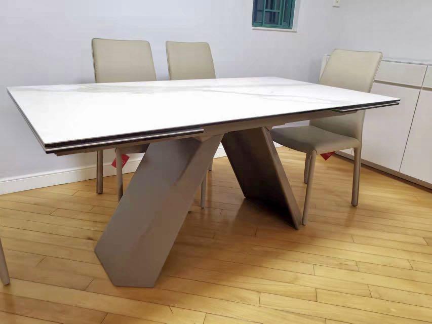 雲石餐桌 Marble dining table, 傢俬＆家居, 傢俬, 桌子 Carousell