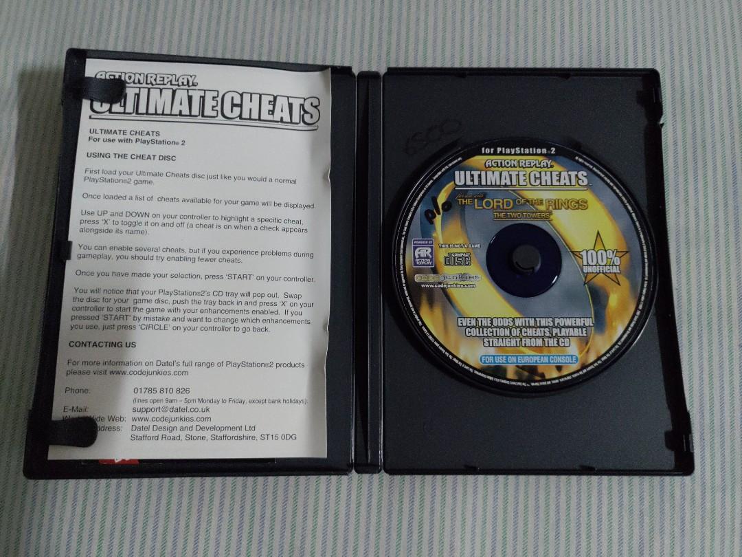 SONY PLAYSTATION 2 Action Replay Ultimate Codes Gran Turismo 4 PS2 VGOOD  COND