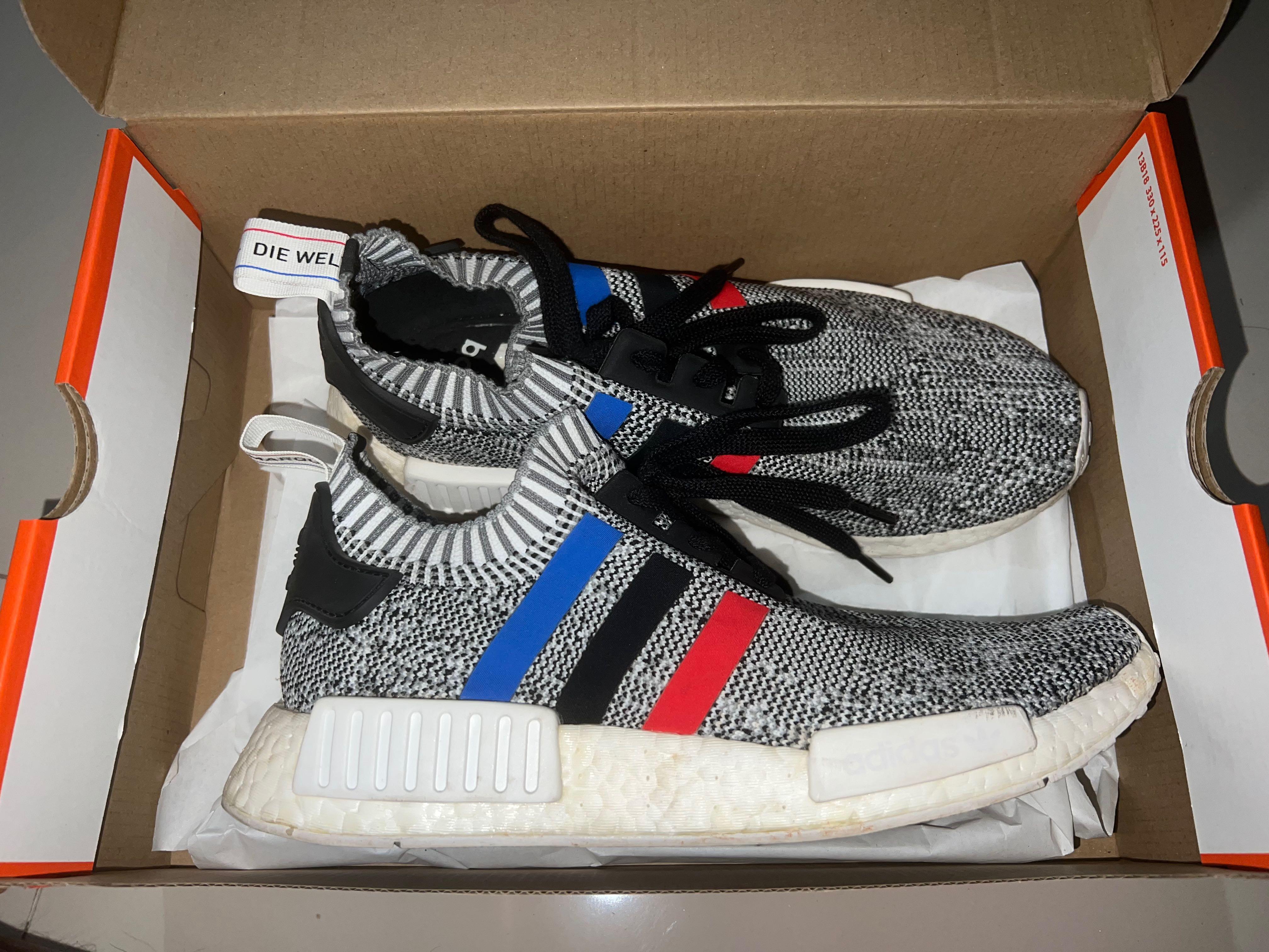 Adidas NMD R1 Tricolor White