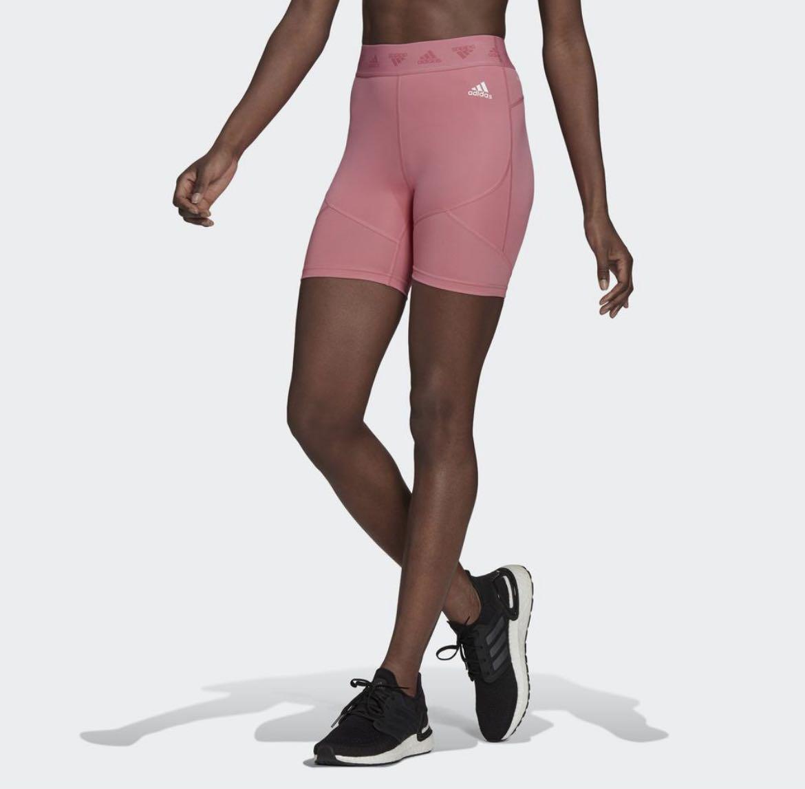 Adidas pink biker shorts 2025