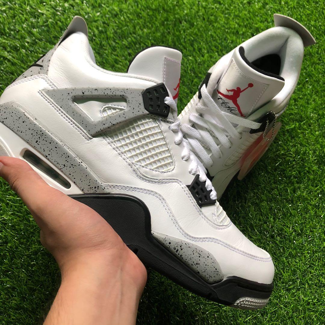 Air Jordan 4 Retro OG 'White Cement 