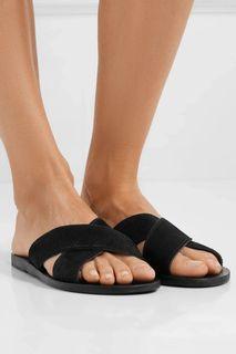Ancient Greek Sandals - Thais Calf Hair Slides