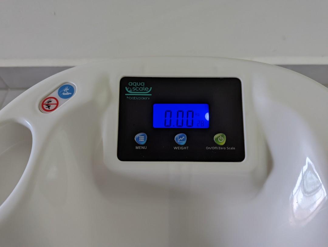 Aquascale Digital Scale and Thermometer 3 in 1 infant bath tub, Babies ...